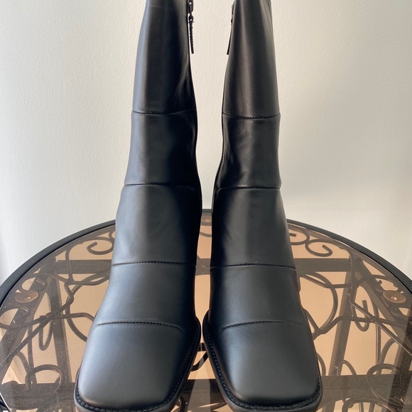 Intentionally Blank - More Hugs Black Leather Boot - Picture 3 of 5